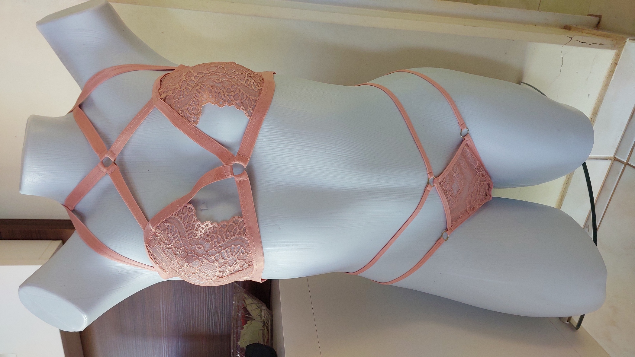 Conjunto Lingerie Sexy Débora Romance