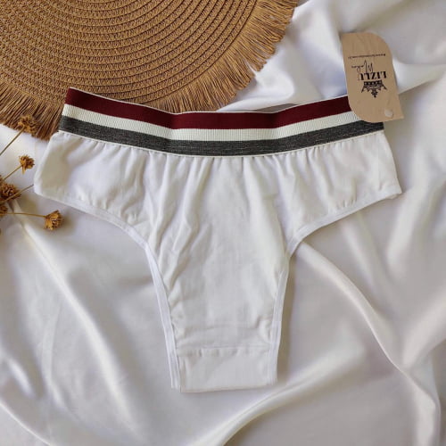 Calcinha Algodão Cós Elástico Laís