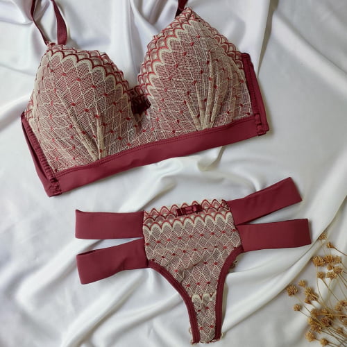 Conjunto Lingerie Sensuale Dany Ref.0214074