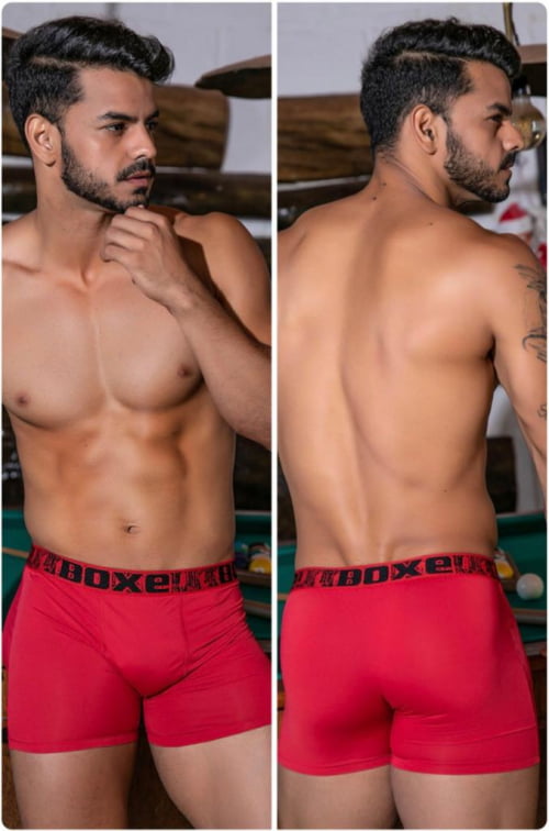 Cueca Boxer Masculina Diversas Cores Ref.0190025