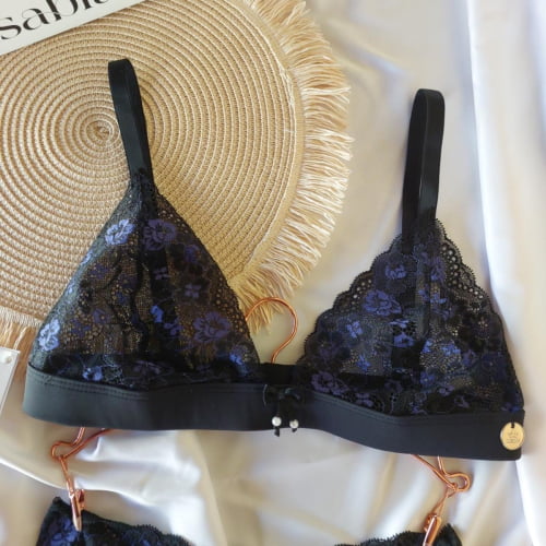 Conjunto Lingeire Renda Sexy Samara