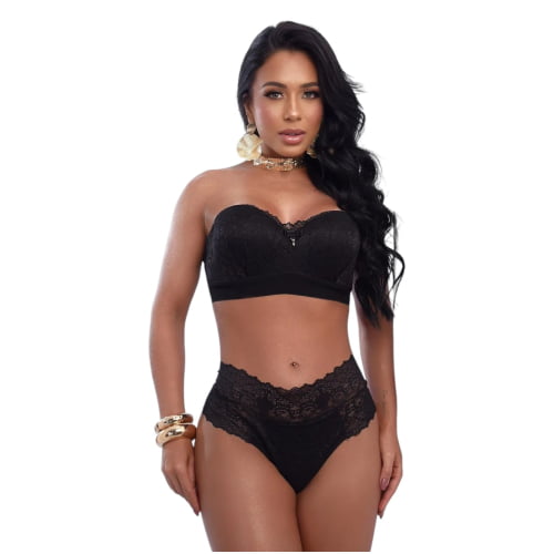 Conjunto Lingerie Renda Tomara que Caia Grayce
