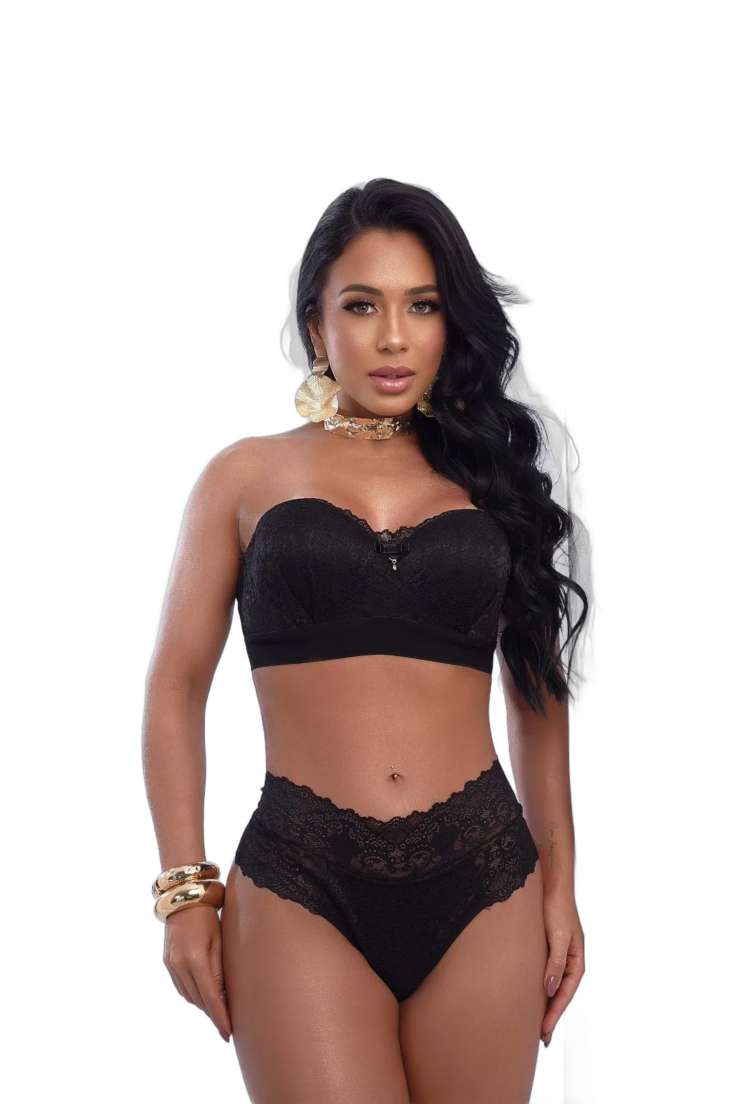 Conjunto Lingerie Renda Tomara que Caia Grayce