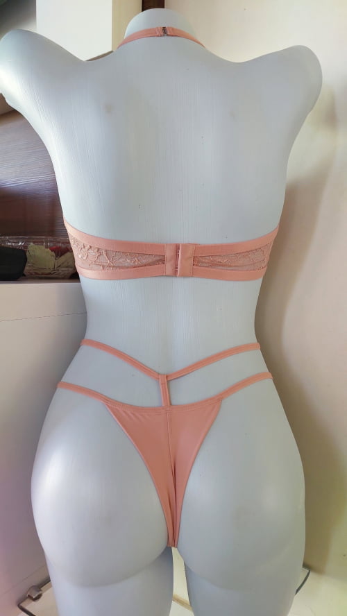 Conjunto Lingerie Sexy Débora Romance