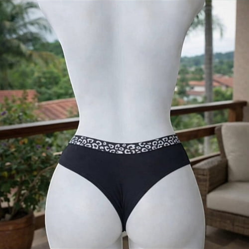 Kit 02 Calcinhas Algodão Delicotton Cós Elástico