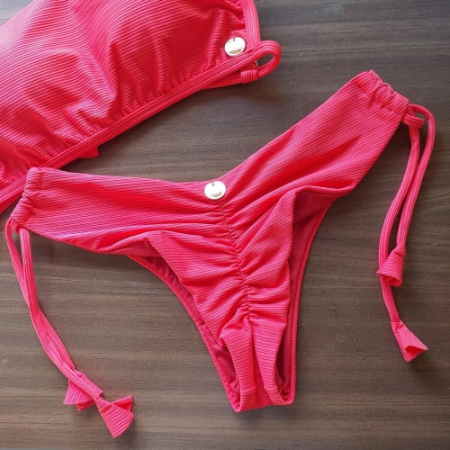 Biquiní Top Faixa Vermelho Copacabana