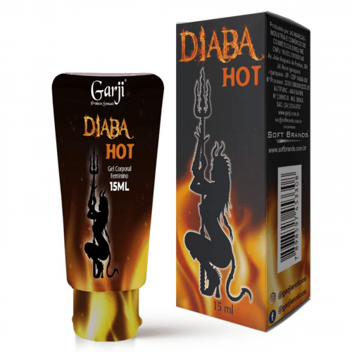 Gel Exitante Feminino Diaba Hot 15 ml Garji